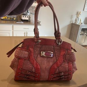 GUESS pink purse